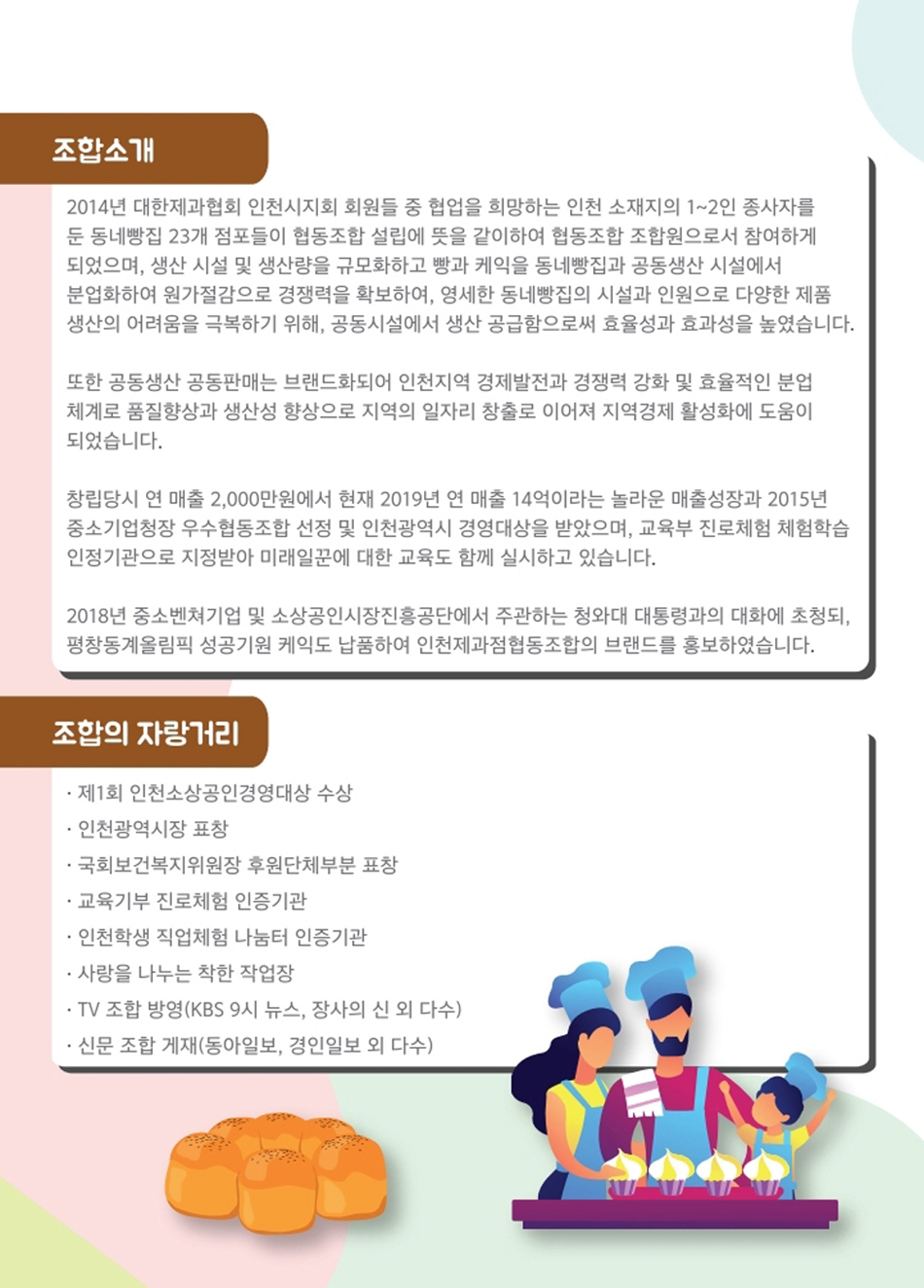 인천제과점협동조합 조합소개